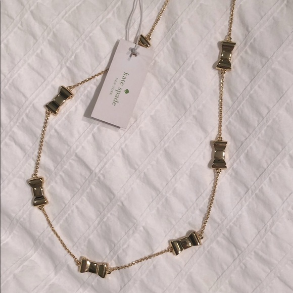 NWT! π Kate Spade Gold Necklace π
